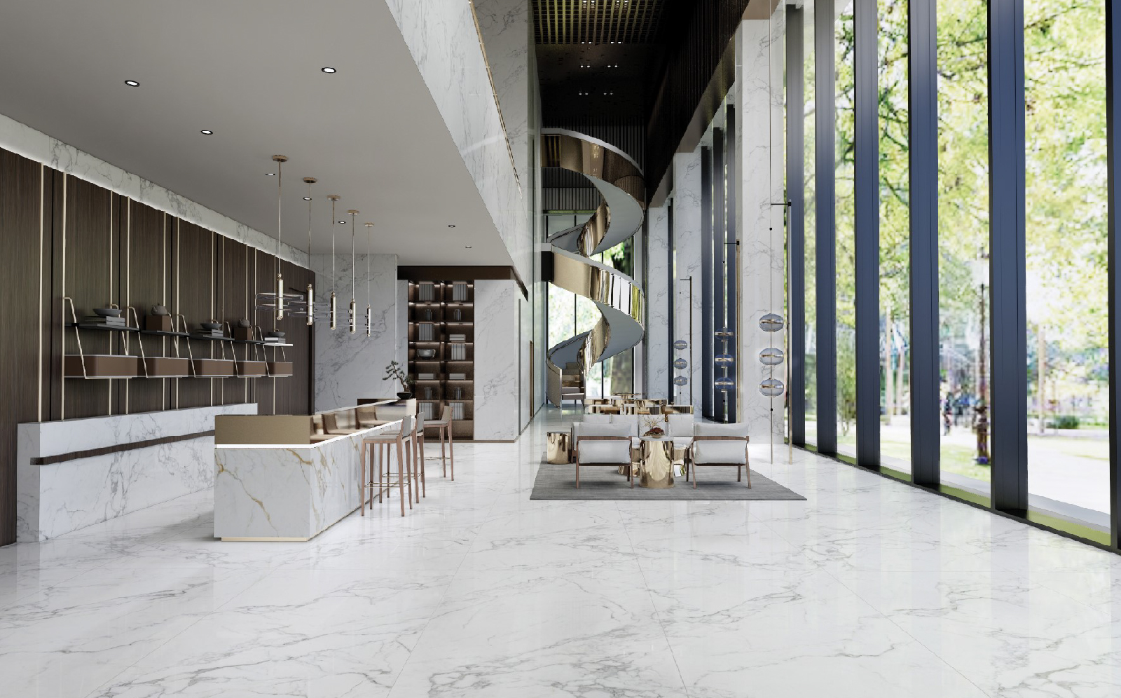 6MM CALACATTA EXTRA GLOSSY-A/2.6M * 1.2M